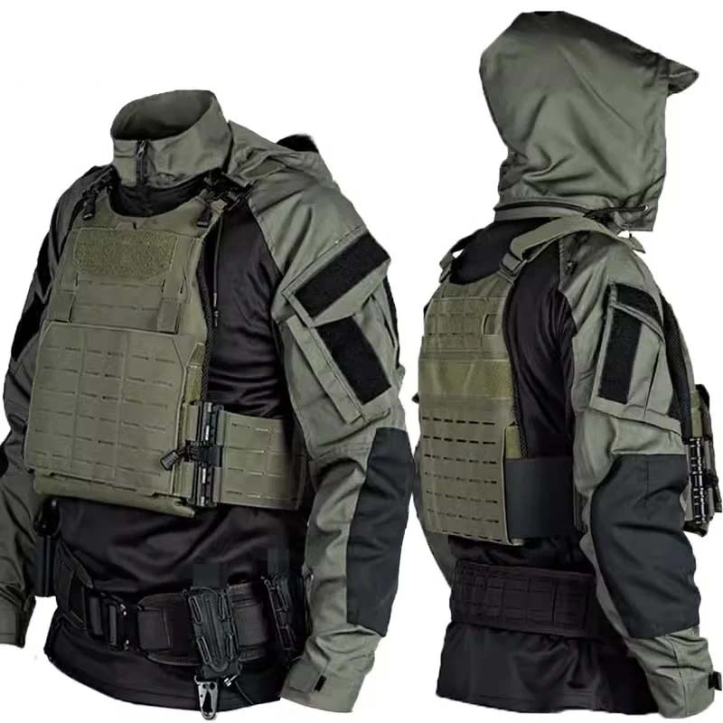 Hunting & Outdoor Supplies Photos - Men's CP Camo Tactical Combat Shirt