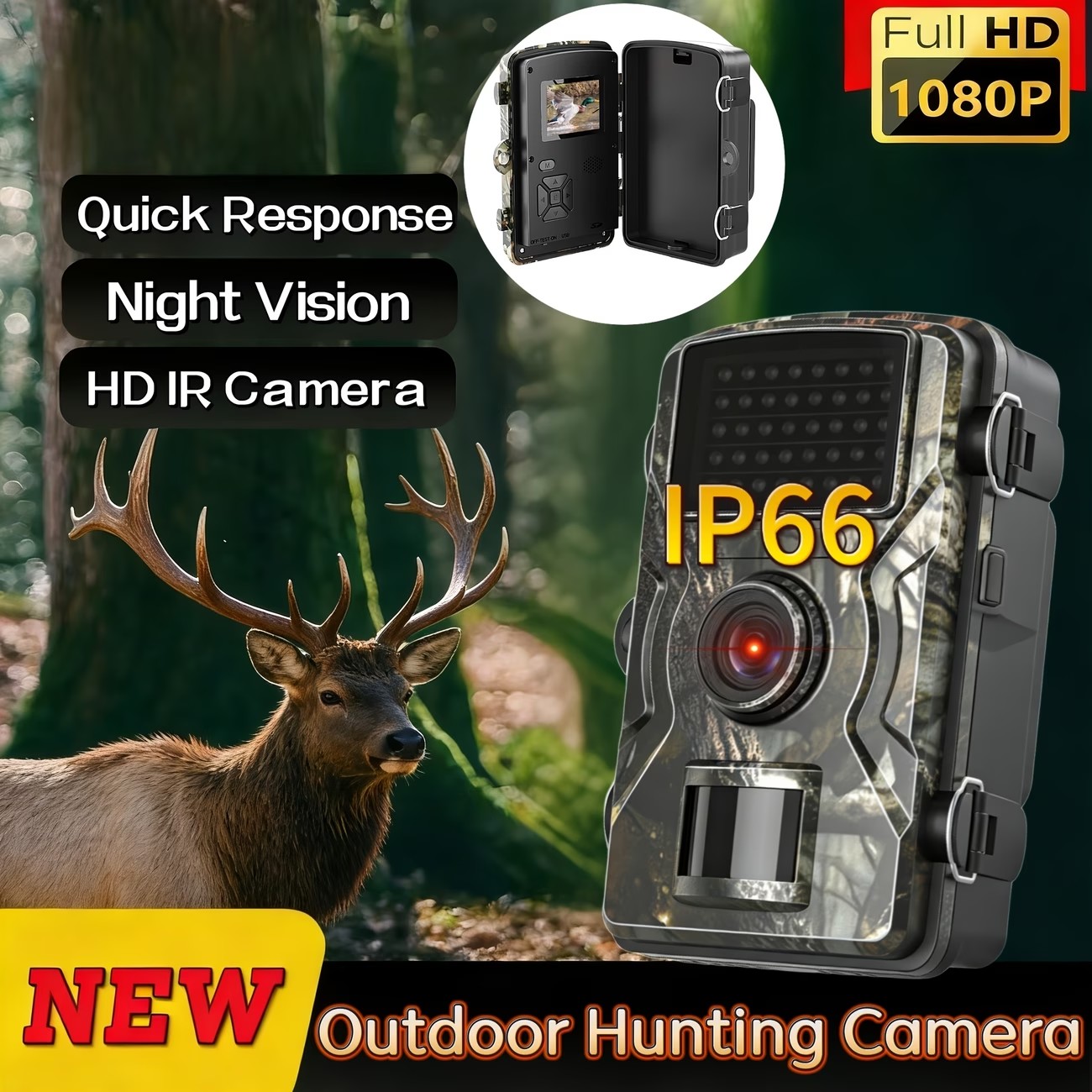 Outdoor Hunting Trail Camera 1 - đánh giá và giá Outdoor Hunting Camera Wireless