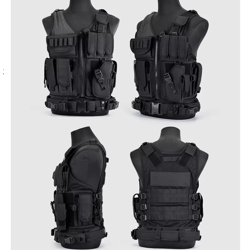 Adjustable Breathable Grid Tac - đánh giá và giá Hunting Outdoor Jacket