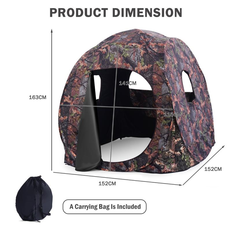 3 Person Pop Up Hunting Tent,  - đánh giá và giá Hunting & Outdoor Supplies Photos