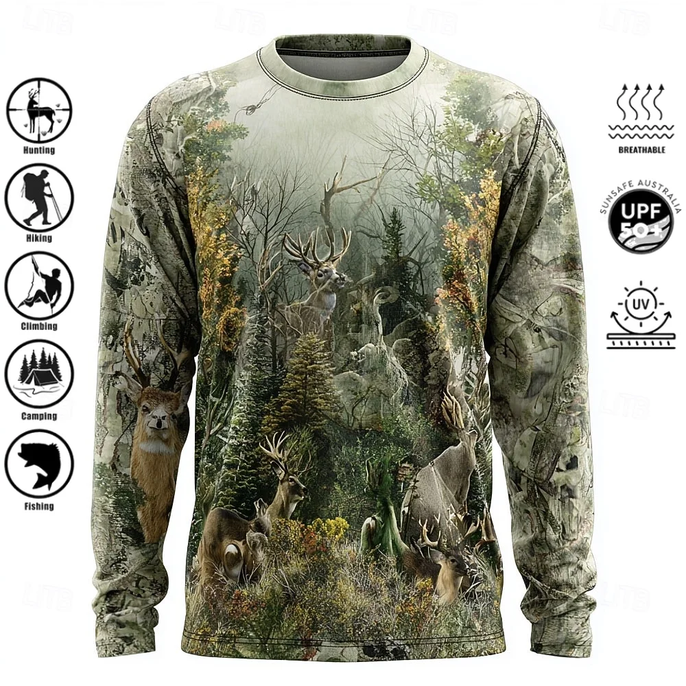 Men Long Sleeve T-shirt Polyes - đánh giá và giá Hunting & Outdoor Supplies Photos