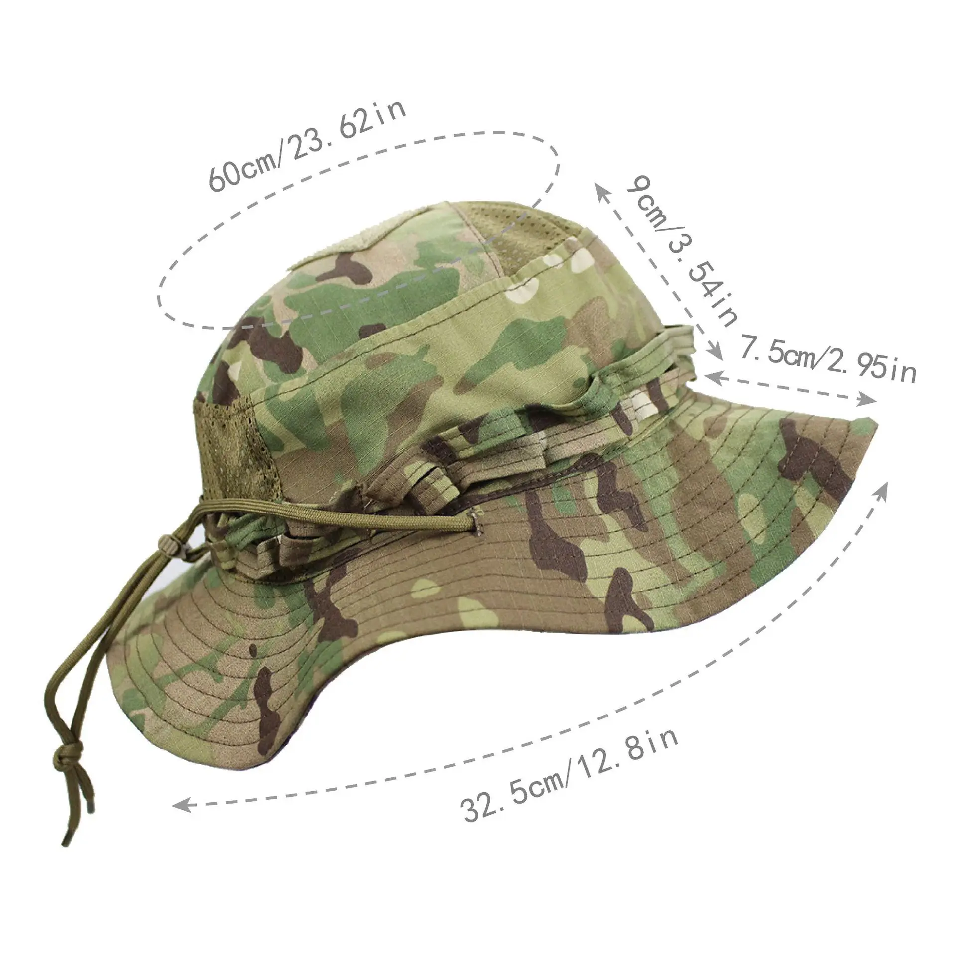 New Tactical Camouflage Boonie - đánh giá và giá Hunting Outdoor Hats