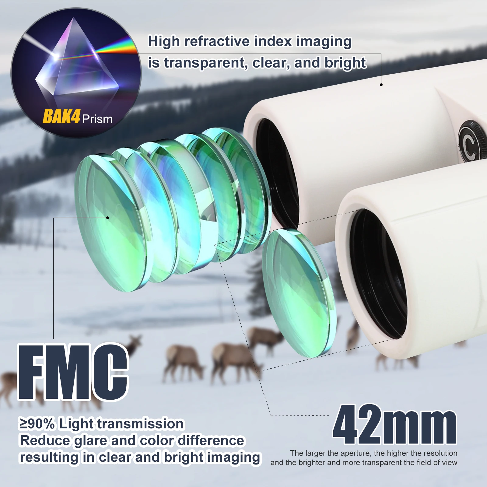 10X42 High-definition Outdoor  - đánh giá và giá Hunting Outdoor Watch