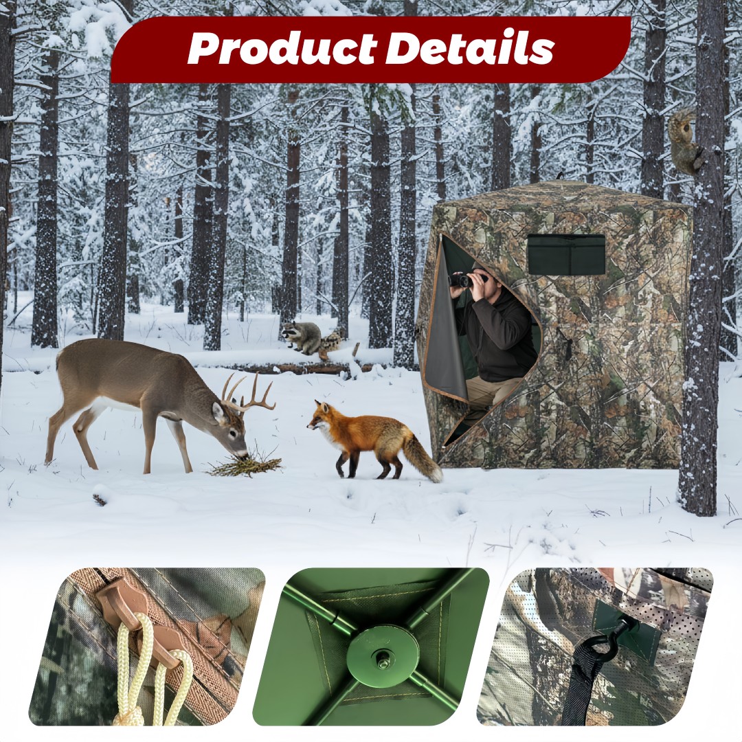 Camouflage Pop-Up Hunting Blin - đánh giá và giá Hunting & Outdoor Supplies Photos