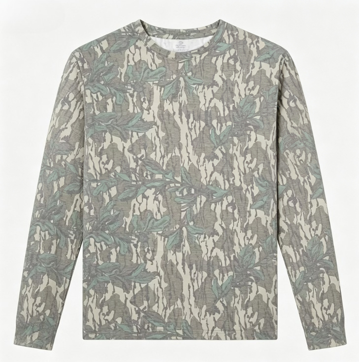Camo Long Sleeve T‑Shirt Tree  - đánh giá và giá Hunting & Outdoor Supplies Photos