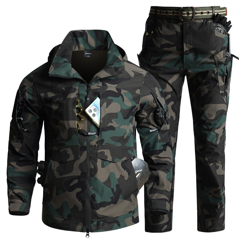 Men Camouflage Tactical Gear S - đánh giá và giá Hunting Outdoor Jacket