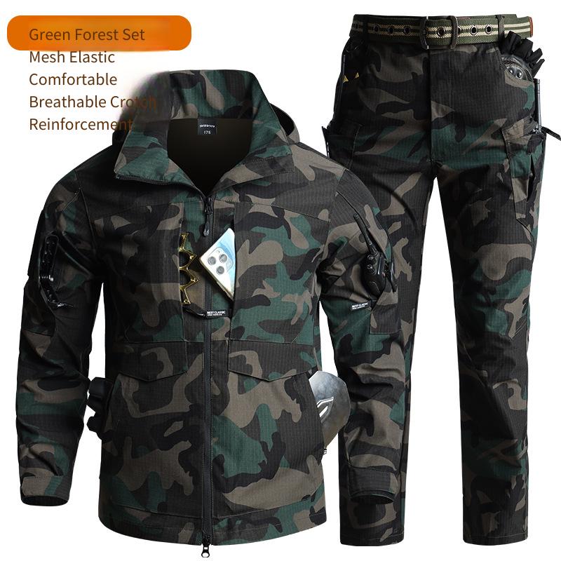 Men Camouflage Tactical Gear S - đánh giá và giá Hunting Outdoor Jacket