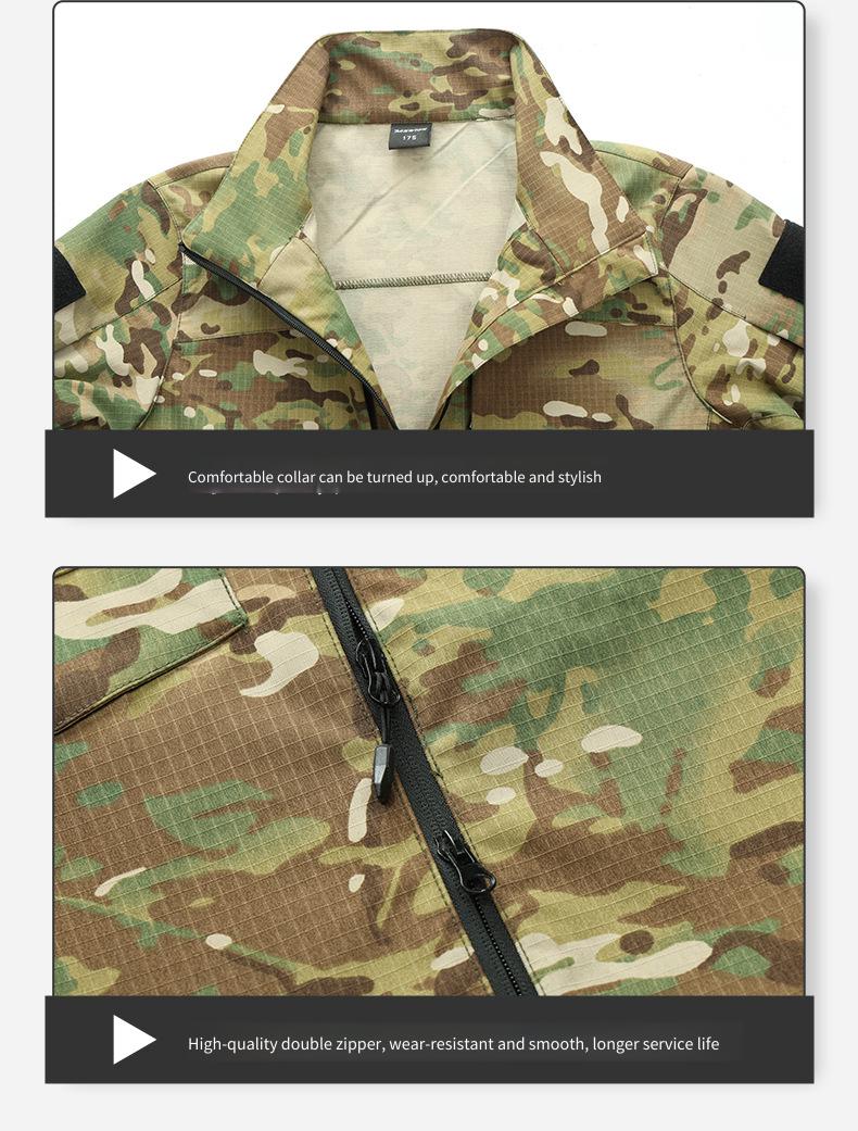 Men Camouflage Tactical Gear S - đánh giá và giá Hunting Outdoor Jacket