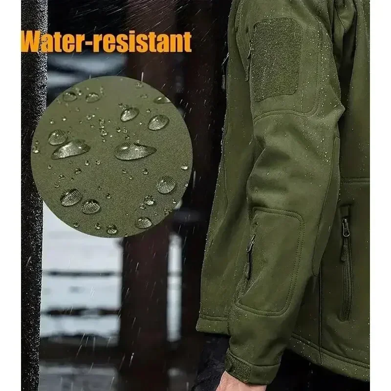 5XL 6XL CP Camouflage Soft She - đánh giá và giá Hunting Outdoor Jacket